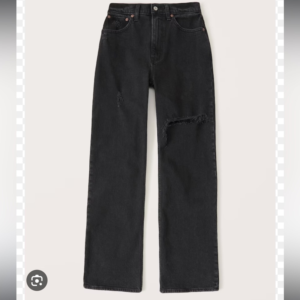 Abercrombie The 90s Relaxed High Rise Jeans